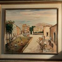 Quadro MARIO CORTIELLO VEDUTA  VESUVIANA