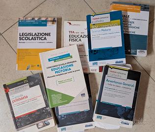 Vari Libri Concorso Scuola Primaria e Secondaria