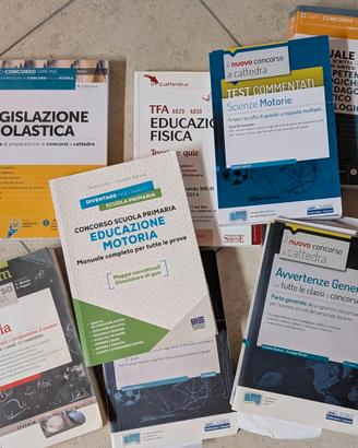 Vari Libri Concorso Scuola Primaria e Secondaria
