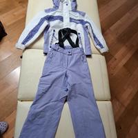 Completo da sci bambina 6 anni