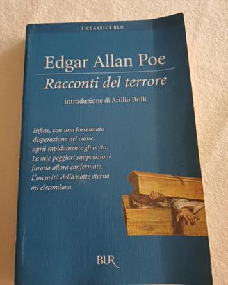 libro Racconti del terrore di Edgar Allan Poe