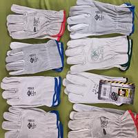 Lotto 8 Paia Guanti in Pelle Taglia 10 Nuovi