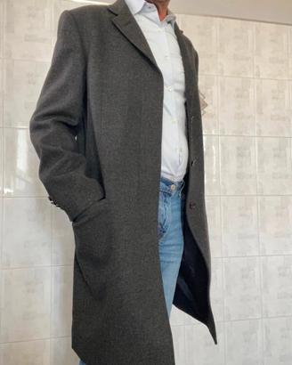 Cappotto uomo grigio
