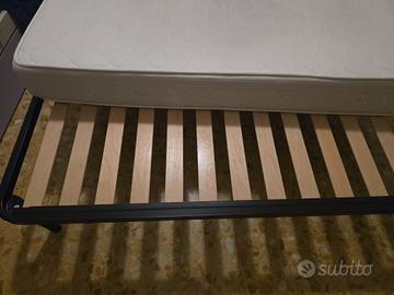 letto con materasso 1 piazza e mezzo  itlaliana