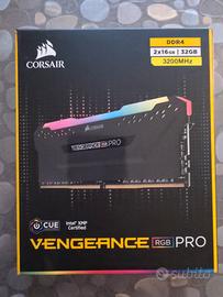 RAM DDR4 32GB CORSAIR  Vengeance RGB PRO 3200mhz