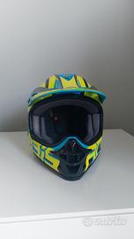 casco  cross bambino