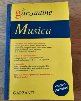 Dizionario della musica e musicisti -Garzanti