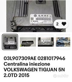 03L907309AE 0281017946 Centralina iniezione VOLKSW