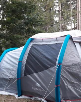 tenda da campeggio 4+1  gonfiabile