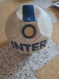 Pallone inter Centenario Scudetto Usato Cuoio