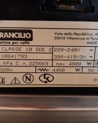 macchina caffe professionale