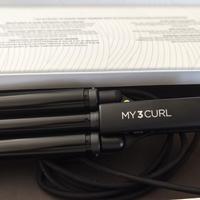 Ferro triplo 3 curl piastra capelli professionale