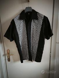 Camicia Rockabilly a scacchi