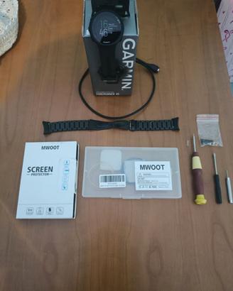 Smartwatch Garmin Forerunner 45, GPS, Nero