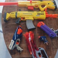  NERF fucili e pistole da gioco 