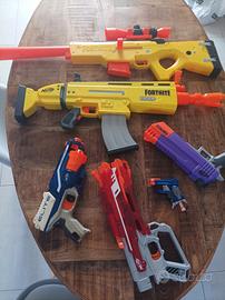 NERF fucili e pistole da gioco