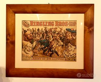 Locandina originale   Circo Ringling Bros
