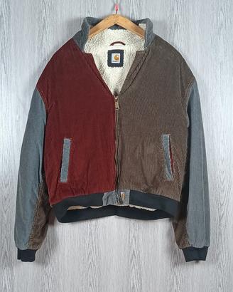 CARHARTT  vintage Bomber  Corduroy sherpa L/M