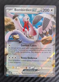 Carta Pokemon Bombirdier ex 156/182 PAR Paradosso
