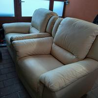 poltrona Doimo in pelle