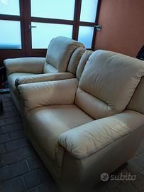 poltrona Doimo in pelle