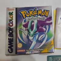 Pokemon Cristallo Italiano Gameboy Color