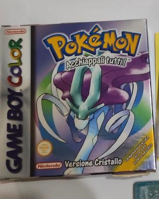 Pokemon Cristallo Italiano Gameboy Color