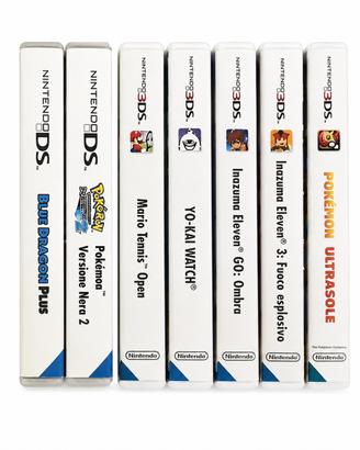 Lotto Giochi Nintendo DS e 3DS
