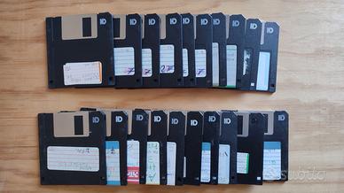 Lotto di 20 Dischetti Floppy Disk 3,5 NoName