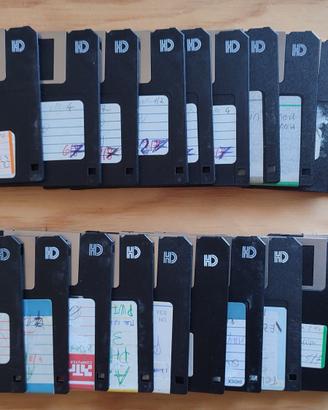 Lotto di 20 Dischetti Floppy Disk 3,5 NoName