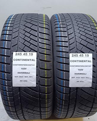 2 GOMME 245 45 19 CONTINENTAL INV RIF4052