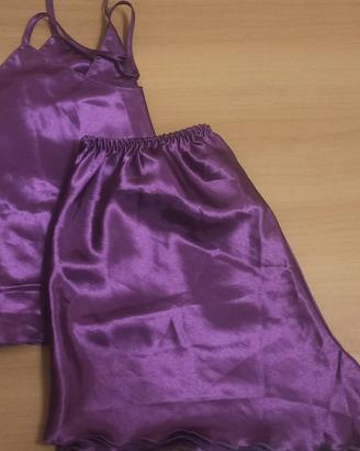 top e culotte raso 