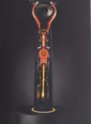 Rasoio riscaldato "gilette labs"