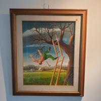 Quadro Vito De Tommaso, olio su tela