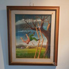 Quadro Vito De Tommaso, olio su tela