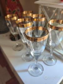 Bicchieri cristallo 