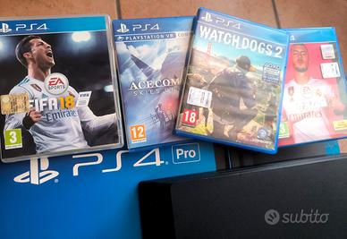 PlayStation 4 Pro 1 TB + giochi 