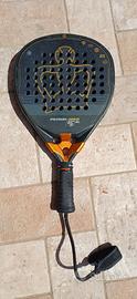 Racchetta Padel Black Crown Patron Gold 12k