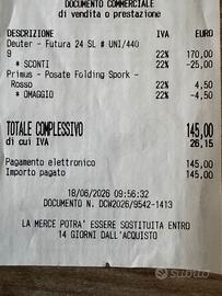 zaino trekking donna Deuter