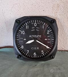 OROLOGIO MURO ALTITUDE TIPO ALTIMETRO FLIGHTLINE