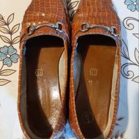 Mocassini donna marroni