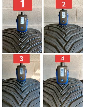 4 Michelin Crossclimate 2, 225/45/R18