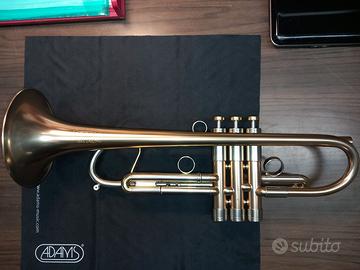 Adams A4 Tromba Sib 0,50mm L brass satin gold lacq
