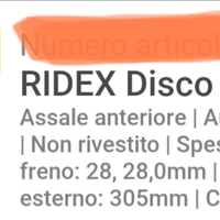 2 Dischi + 4 pastiglie ant. Alfa Romeo 159/Brera