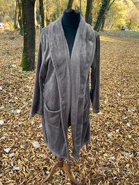 Vestaglia lunga invernale donna marrone tagliaL/XL