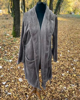 Vestaglia lunga invernale donna marrone tagliaL/XL