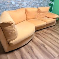 Divano 5 posti in VERA piuma d'oca