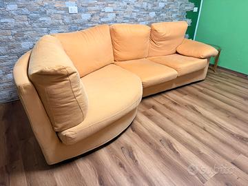 Divano 5 posti in VERA piuma d'oca