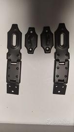 N. 2 cerniere portalucchetto