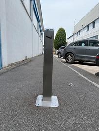 Posacenere a Colonna in Acciaio Inox da Esterno